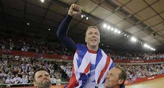 Hoy sets British record with 6th Olympic gold