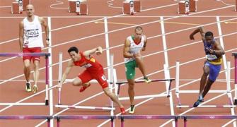 PHOTOS: Liu out of Olympics in heats again