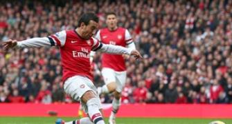 EPL: Cazorla hat-trick fires Arsenal romp