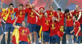 Glory for Spain and Messi but problems never far in 2012