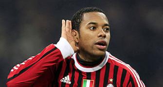 CLeague: Ibrahimovic, Robinho help Milan rout Arsenal