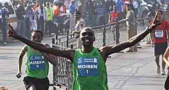 Moiben, Abeyo win Mumbai marathon, Yadav qualifies for London