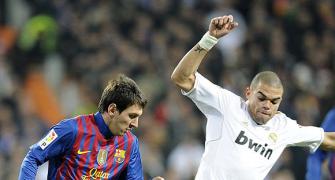 'Shameful' Pepe slammed for stamping on Messi