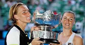 Aus Open: Kuznetsova, Zvonareva win women's doubles