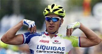 Sagan wins first stage in first Tour de France