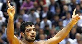 Flag-bearer Sushil not thinking of medals at Olympics