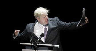 London Mayor steals show at opera house Olympic ceremony