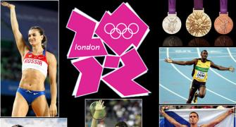 Five stars to watch out for at the London Olympics