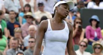 Venus descends with first round Wimbledon defeat