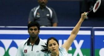 Jwala, Diju among 5 Indians for Olympics badminton