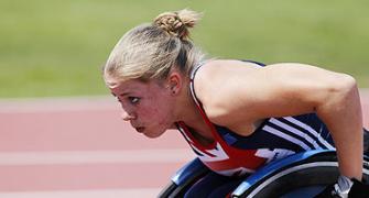 UK paralympians set records at London Olympic stadium