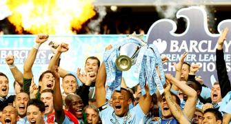 PHOTOS: Man City clinch title in dramatic finale