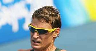 Australian triathlete hospitalised with chest pains