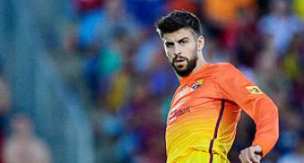 Barca's Pique to return for Celtic trip after recovery