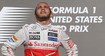Pix: Hamilton rides high at US Grand Prix
