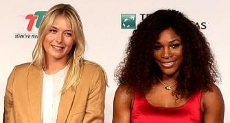 PHOTOS: Sharapova-Serena in X-rated Turkey talk
