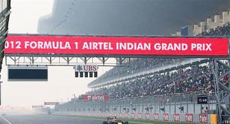 The best images from the Indian Grand Prix