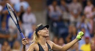 PHOTOS: Sharapova survives upset bid by Petrova