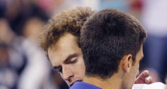 Djokovic welcomes friend Murray into Grand Slam club