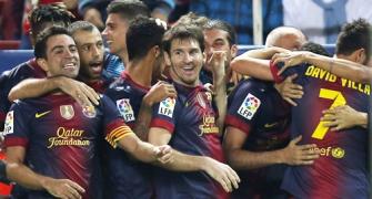 La Liga: Villa late show snatches Barca win at Sevilla