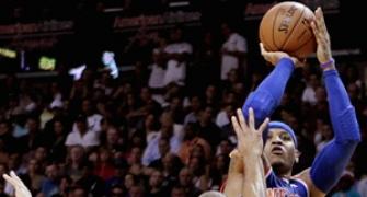 NBA: Anthony's 50 points fires playoff warning shot to Heat