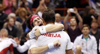 Davis Cup: Serbia, Canada eye semis berth after epic wins