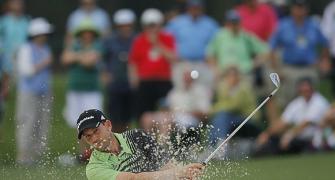 Augusta Masters: Garcia, Leishman take lead as Tiger lurks
