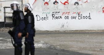Bahrainis protest ahead of F1 Grand Prix