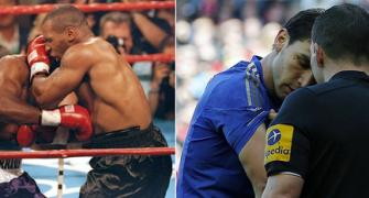 Fangs of fury: Suarez finds new fan in Tyson!