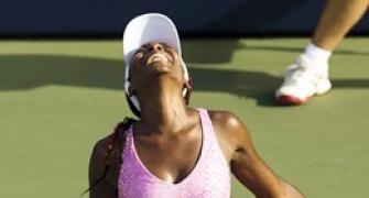 Rogers Cup: Venus falls in first round; Djokovic entertains