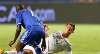 Ronaldo scores twice as Real beat Chelsea in friendly