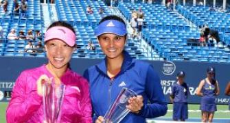 Sania-Zheng clinch New Haven title