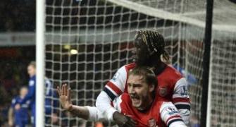 EPL: Arsenal grab late victory, City and Chelsea win