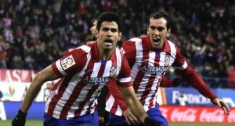 Costa double sends Atletico clear in La Liga