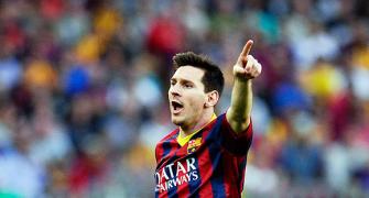 Take a look at what tops World Player of the Year Messi's 2014 wish list