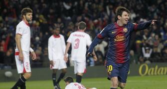 La Liga: Messi completes Barca comeback against Sevilla
