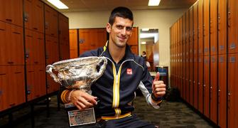 'Fortunate' Djokovic shows the fun side of a sweet life