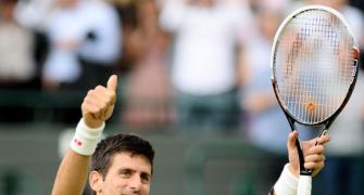 PHOTOS: Djokovic imperious, Murray survives Verdasco scare