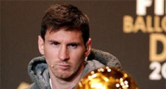 Messi in contention for UEFA player of the Year honour