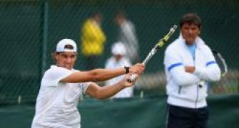 Nadal starts training to bounce back from Wimbledon loss