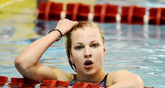 16-year-old from Lithuania powers to breaststroke record at Worlds