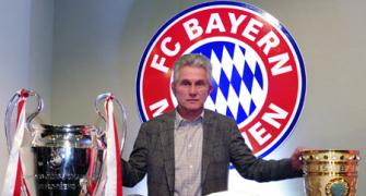 Treble-winning Bayern coach Heynckes takes time out