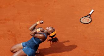 PHOTOS: Serena slays Sharapova for French Open crown