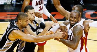 NBA Finals: Miami Heat burn Spurs in overtime