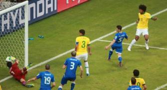 Fred's brace and Neymar magic give Brazil win over Italy