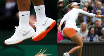 Wimbledon faults orange shoes, not coloured undies