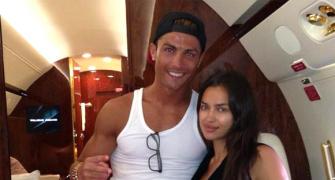 Ronaldo tweets 'intimate' photo with girlfriend