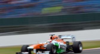 Di Resta to start 5th, Sutil 7th in Force India's home race