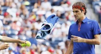 Federer and Nadal win, Ferrer bows out