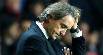 Title race is over, says Manchester City boss Mancini
